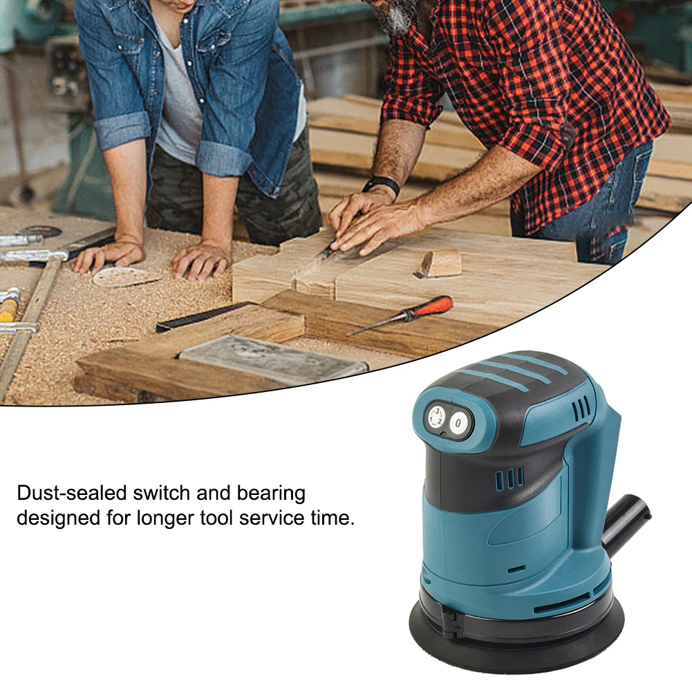 Portable Light Weight Iron Factory Wood Furniture Factory Electric Polisher Multifunctional Electric Orbital Sander
