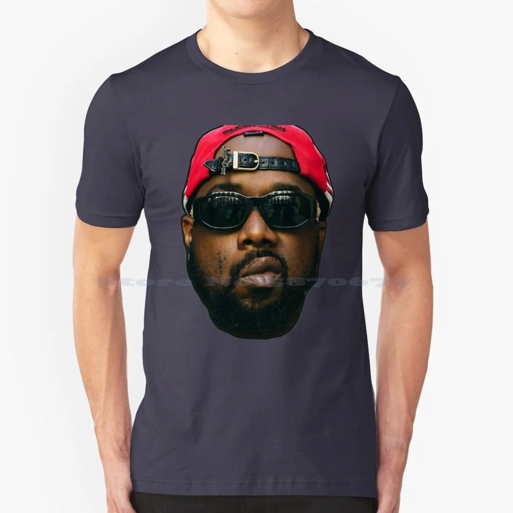 Conway The Machine Face T Shirt 100% Cotton Tee Westside Gunn Benny The Butcher Hip Hop Conway The Machine Music Flygod