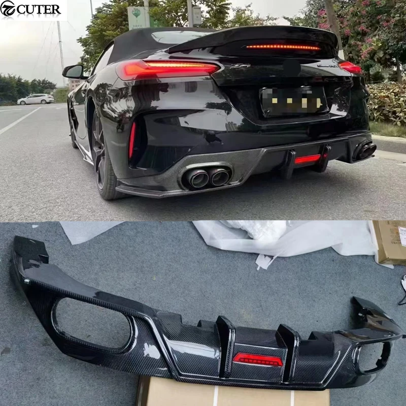 

G29 Z4 Carbon Fiber Rear Bumper Diffuser Splitter for BMW G29 Z4 Car Body Kit 2021