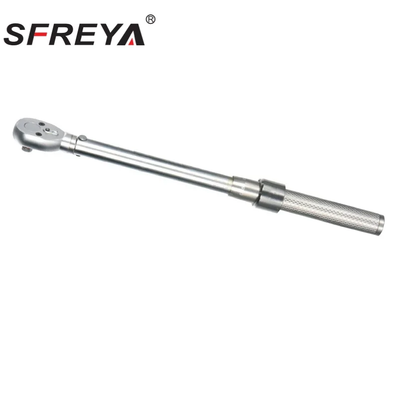 SFREYA TGK Mechanical Adjustable Torque Click Wrench with Marked Scale and Fixed Ratchet Head