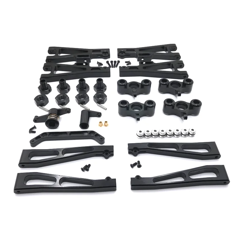 Metal Upgrade Modification Steering Cup Swing Arm Steering Assembly 17mm Combiner For JLB 1/10 J3 RC Car Parts