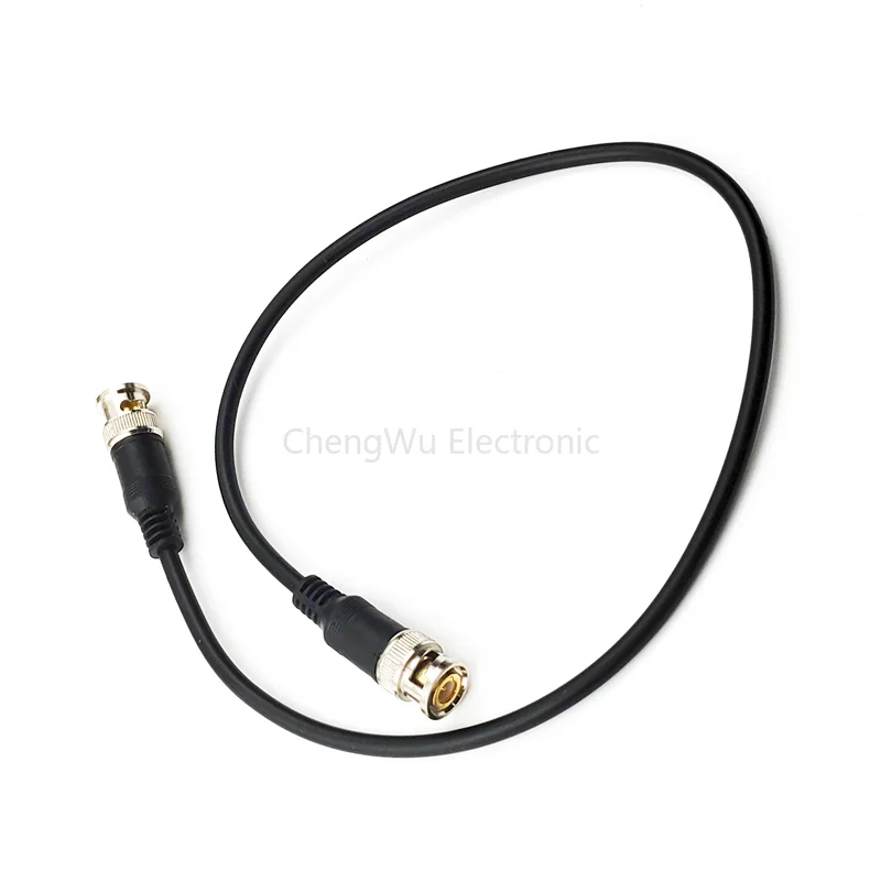 1pc BNC Extension Cable Male To Male Monitoring Video BNC Cable Coaxial Line Q9 Camera Connection Wire Length 0.5/1 Meter