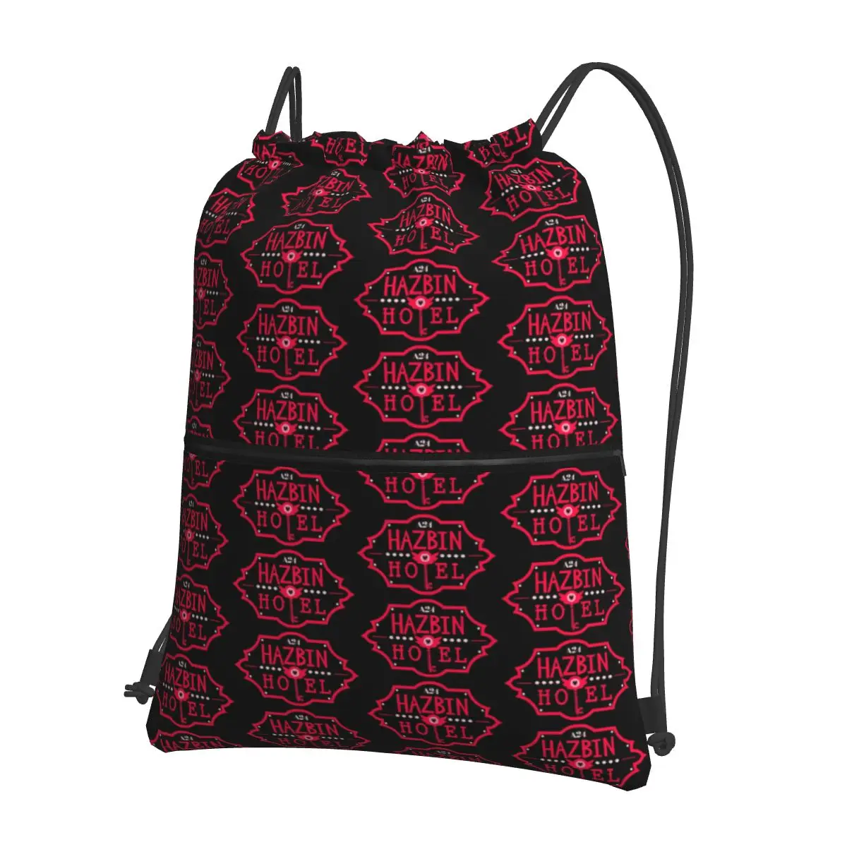 

Hazbin Hotels Comedy Anime America Song And Dance Backpacks Multi-function Drawstring Bags Sports Bag Book Bags Travel School