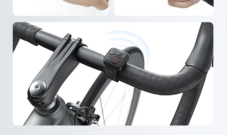 Für DJI Osmo Action 360/Action 6 5 4 Drahtlose Fernbedienung 50 m Entfernung Controller Sport Kamera Zubehör mit Handschlaufe – Detail 4