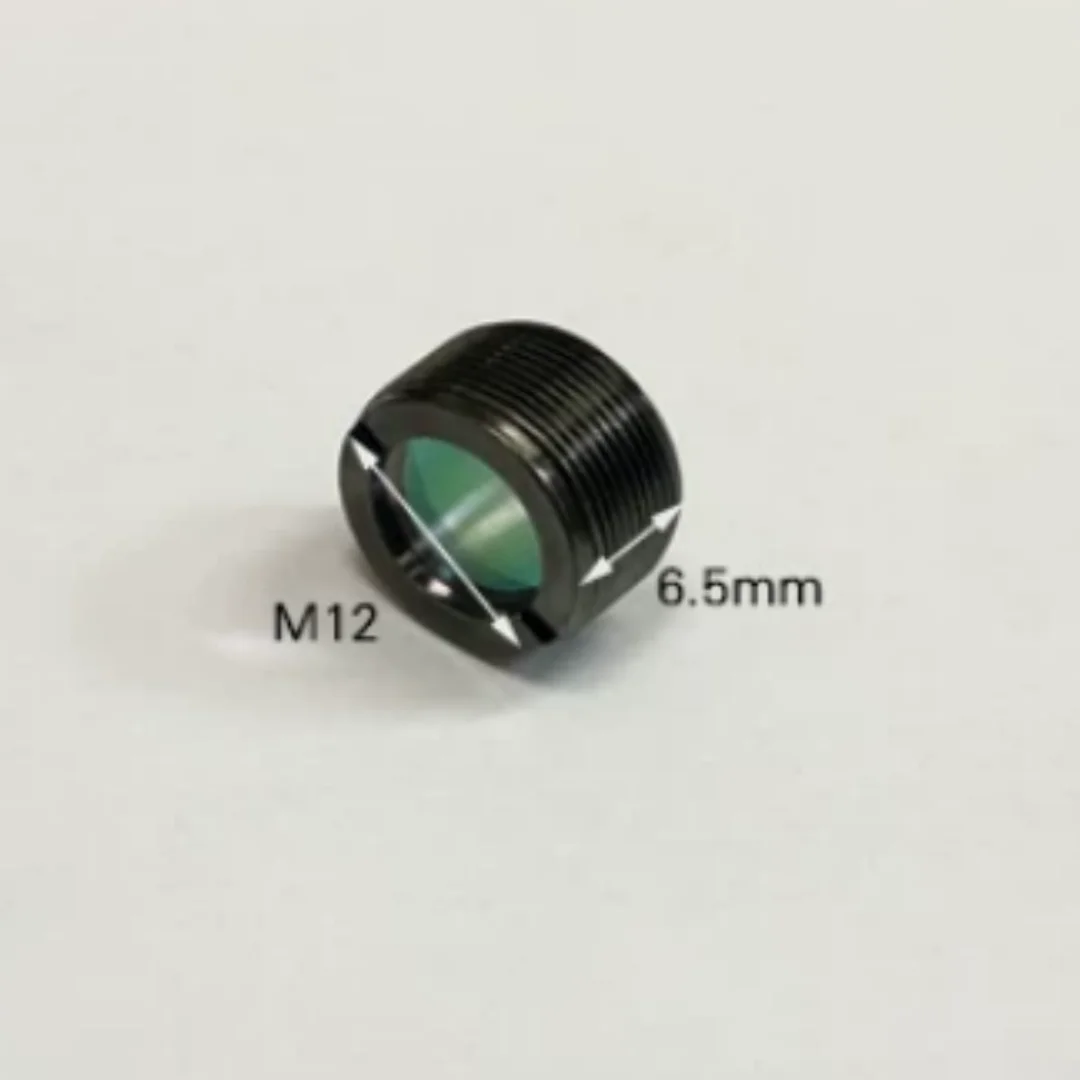 Optical M12 Glass Aspherical Focus Collimating Lens Focal Length 8mm 15mm 16.7mm 19mm Replacement Lens for Laser Diode Module