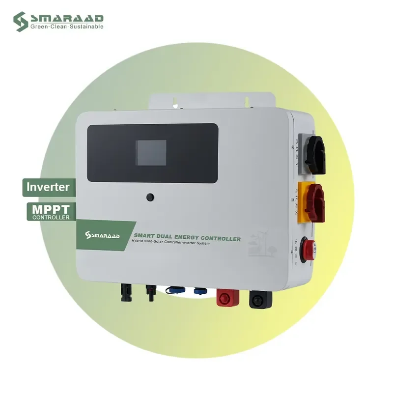 SMARAAD 1.5KW Wind-Solar Hybrid Controller Inverter Integrated System 24V AC to 220V DC MPPT Controller Inverter