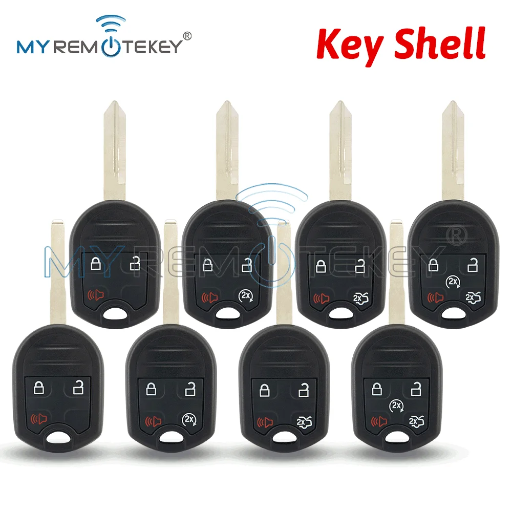 REMTEKEY Remote Car Key Shell For Ford Ranger Explorer Edge Escape Expedition Taurus Flex Mustang Focus Fusion 2007-2015