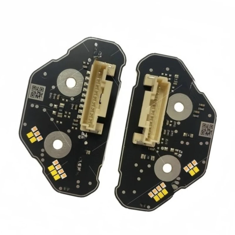 

Для Ford Focus MK4.5 ST 2022-2024 годов, желтый, красный, синий, DRL, плата, ангельские глазки, дневной свет, светодиодные фары, модуль дневных ходовых огней