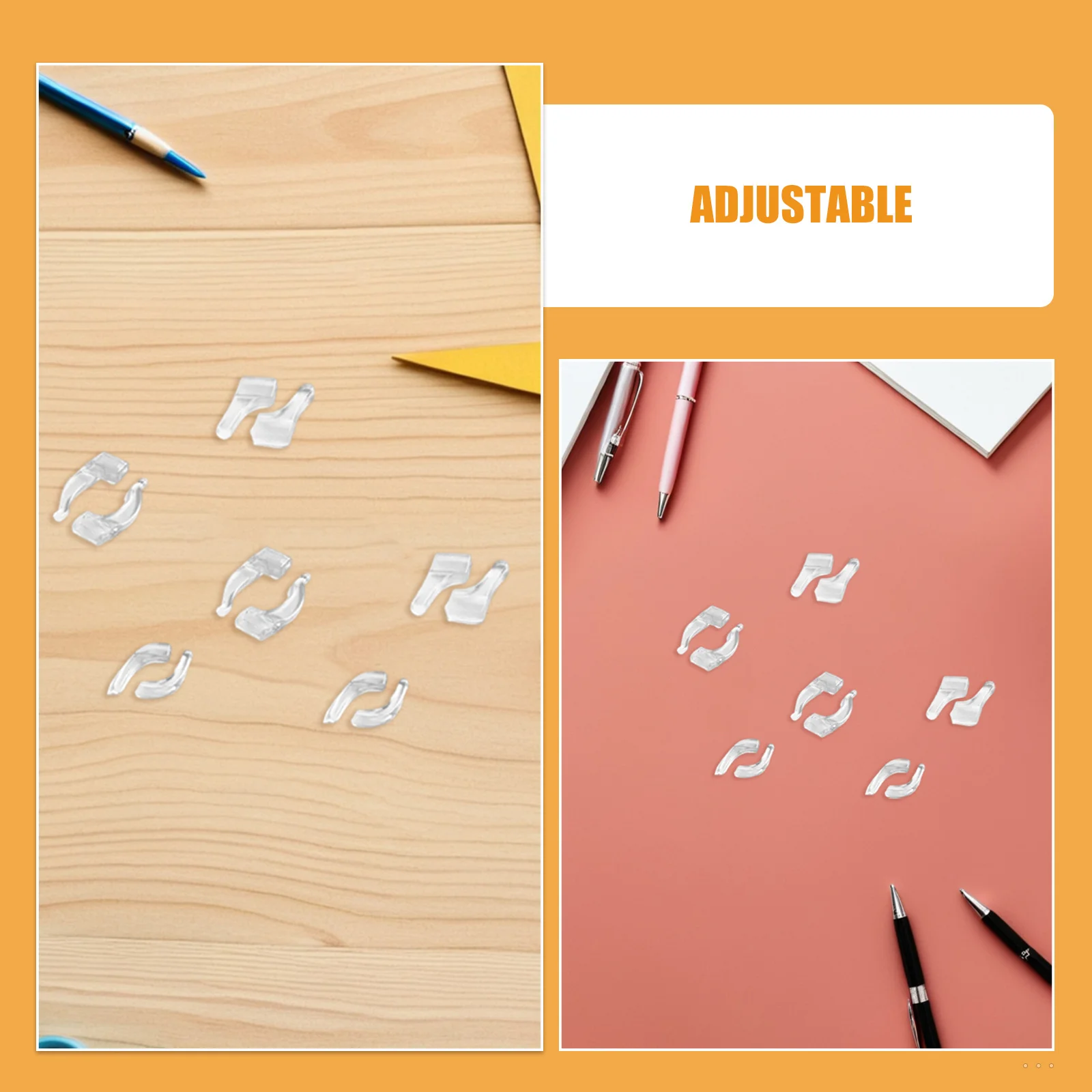 Silicone Eyeglass Temple Tips Retainers Anti-Slip Grips For Glasses Clear Soft Replacement Sleeves Eyewear Holders Sports