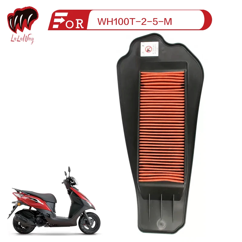 

Scooter Air Filter For WUYANG Honda WH100T-2-5-M Motorcycle Air Filter Motor Bike Intake Cleaner Cleaner Element Replacement