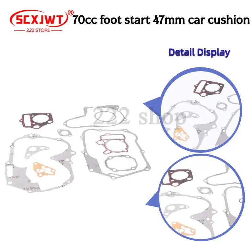 

Комплект прокладок головки блока цилиндров для двигателя 110 куб.см, высокопроизводительный ремонт китайского квадроцикла