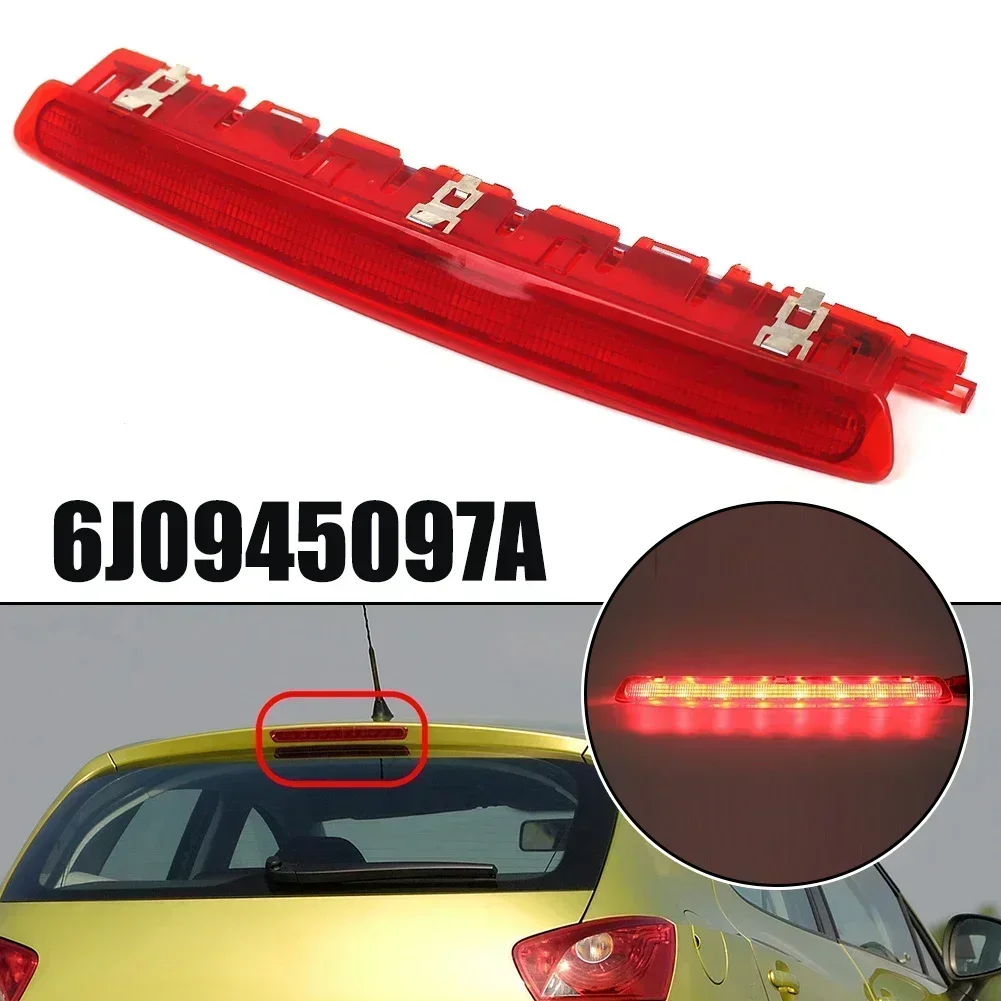 Car Rear High Brake Light Red /Black DC 12V 6J0945097A 6J0945097B For Seat 6J 6P For Leon 1P Facelift Brake Light