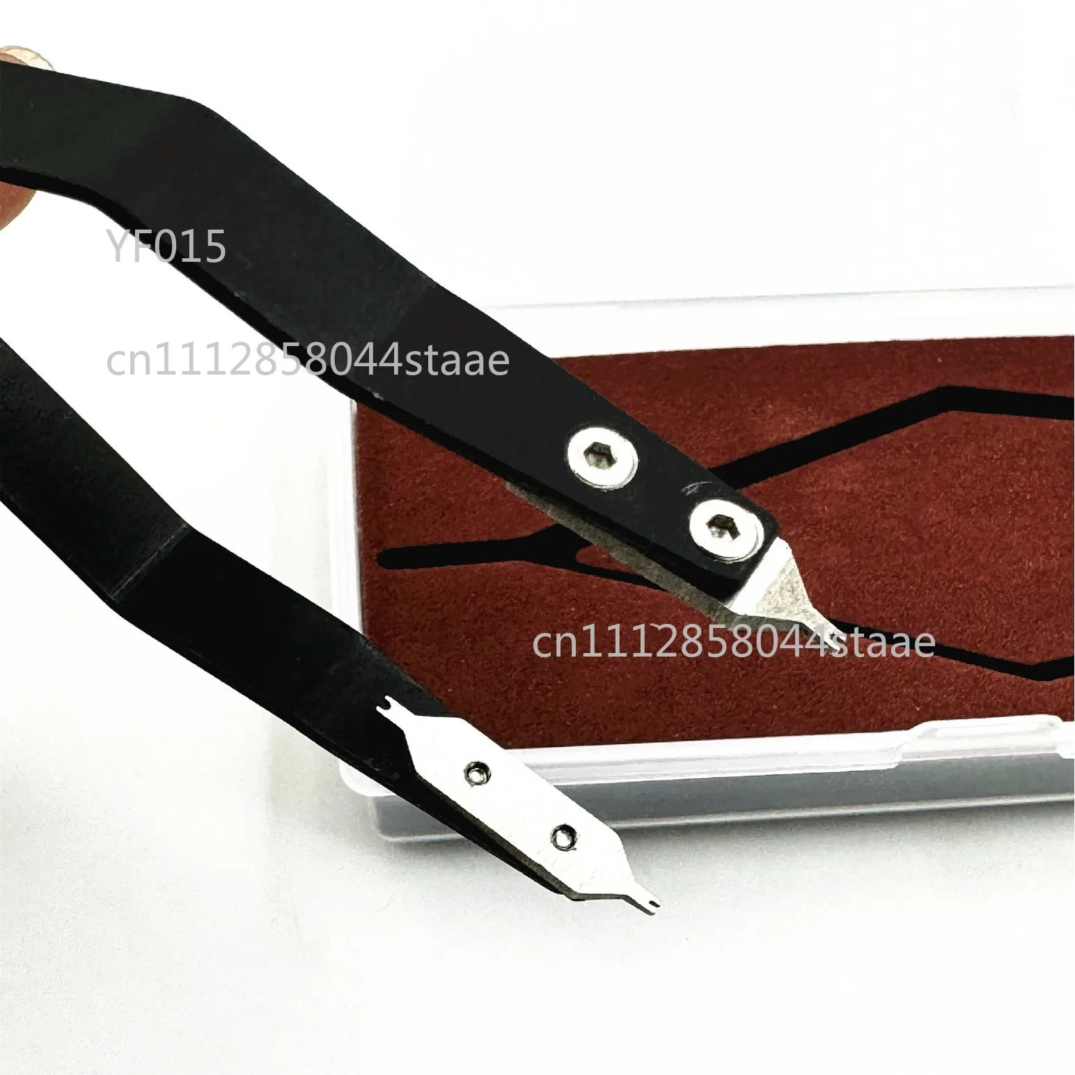 V Shape Spring Bar Plier Scratch Resistant Watch Band Removal Tool For Watch Strap Disassembly Maintenance