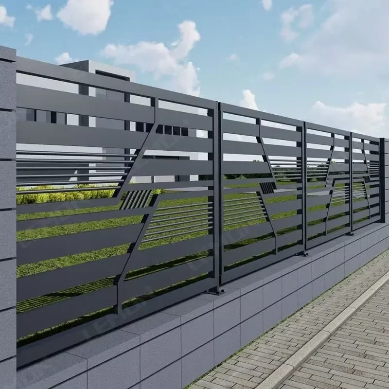 Modern Design Simple Style Other Doors Good Quality Garden Fence Panels Aluminum Fence of House