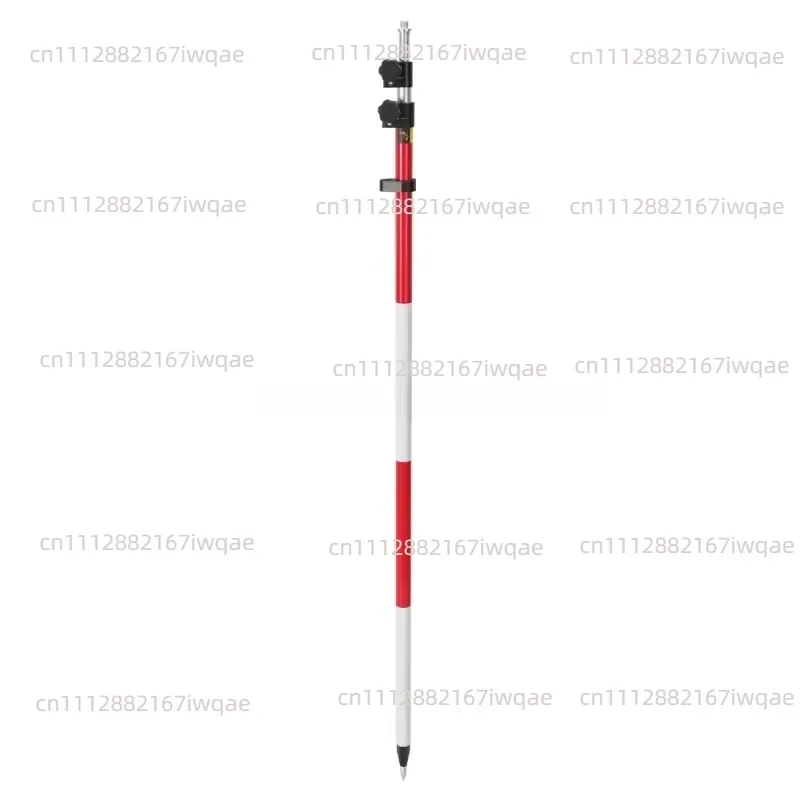 3.6M 4.6M 5.2M Aluminum Telescopic Surveying Prism Pole, Quick High Accuracy,Measuring Accessories Survey And Draw