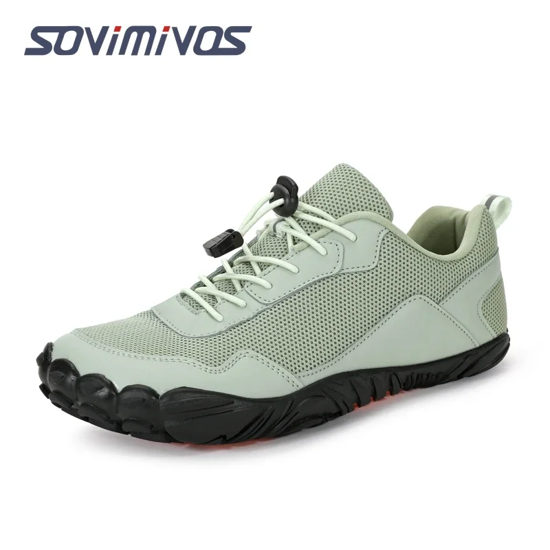 Soft Fiber Leather Barefoot Shoe Men Leisure Shoe Comfortable Sports Shoe Street Trainer Minimalistic Footwear Beach Swim Shoes