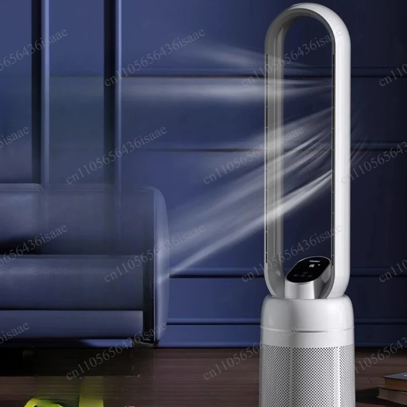 DC Inverter Bladeless Vertical Tower Fan Home Bedroom Living Room