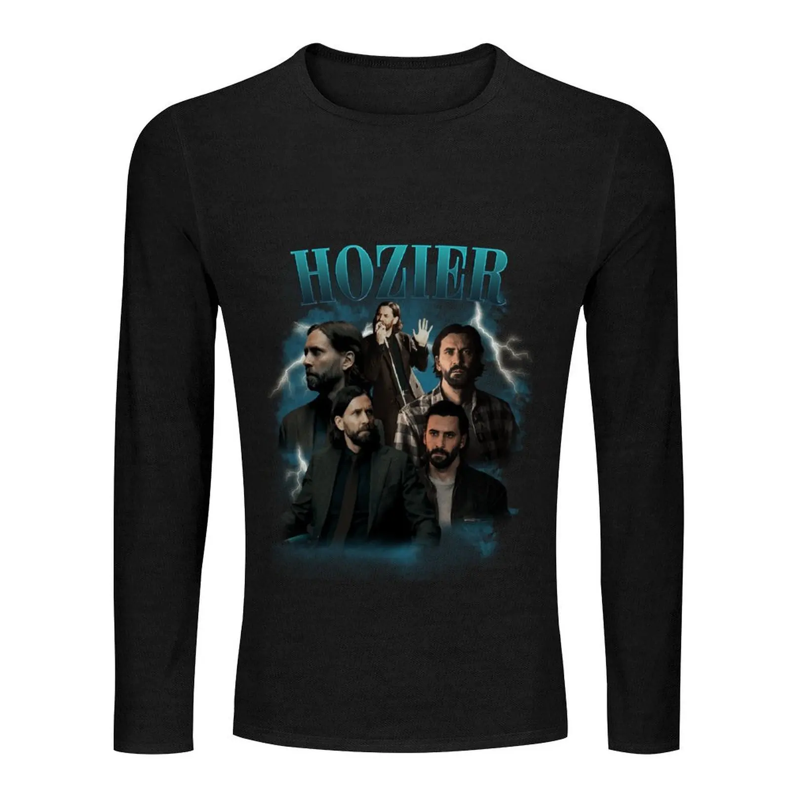 Hozier Alan Wake bootleg design Long T-Shirt Blouse mens vintage t shirts