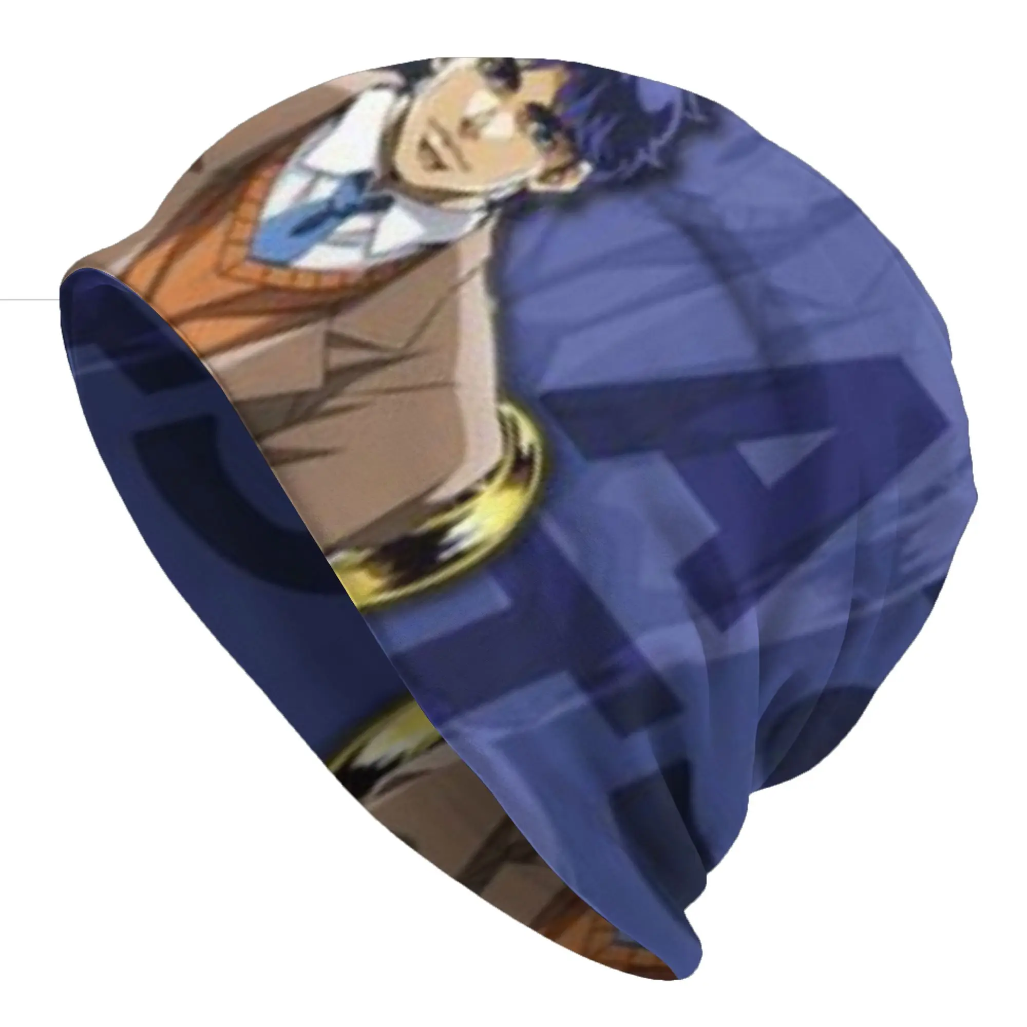 Bonnet Hats JoJo's Bizarre Adventure Men Women's Thin Hat Jonathan Joestar (4) Retro Cap Design Skullies Beanies Caps