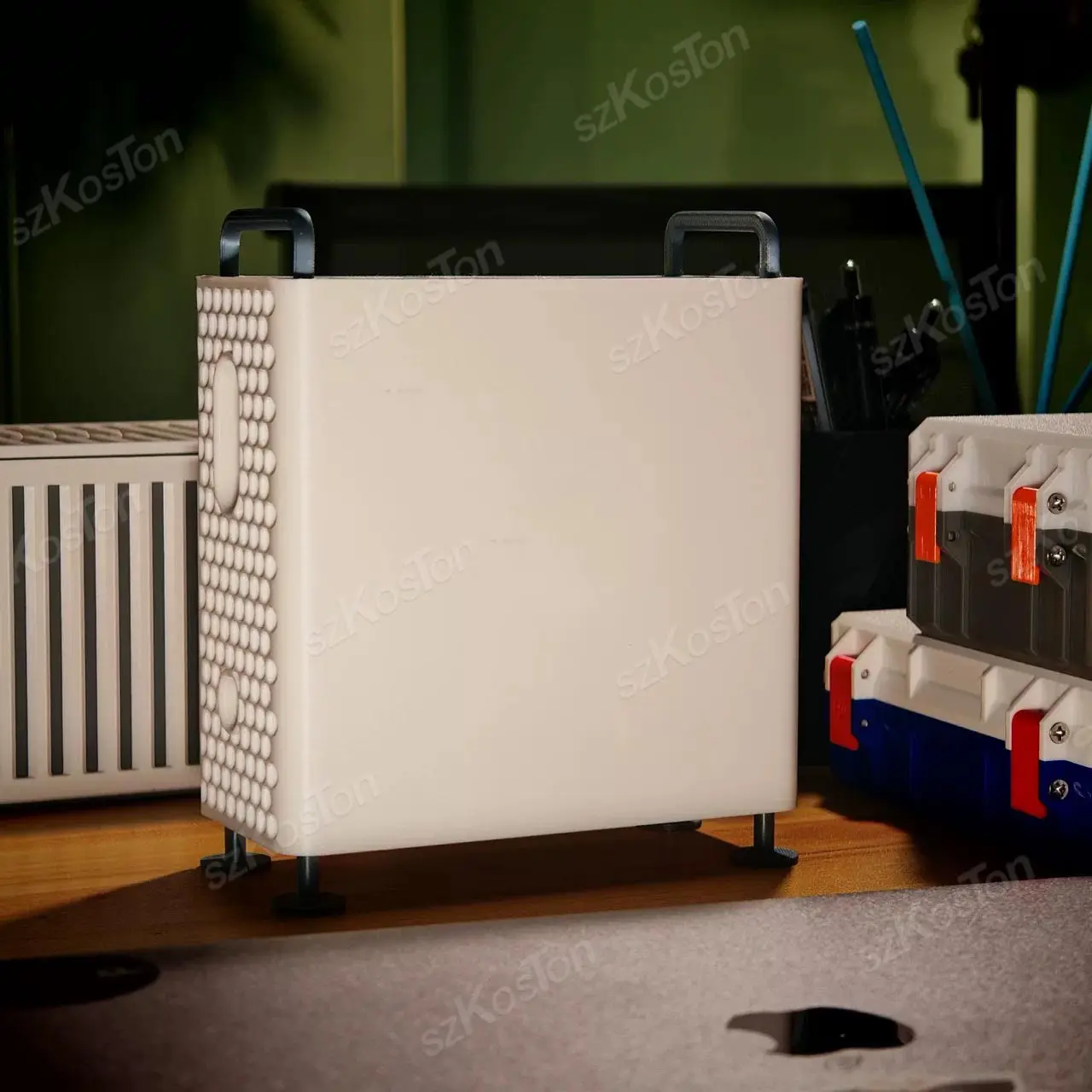 Vertical Stand Computer Case For 2024 Mac Mini M4 PC Protective Cover for Mac Mini M4 Pro 3D Printed Accessories