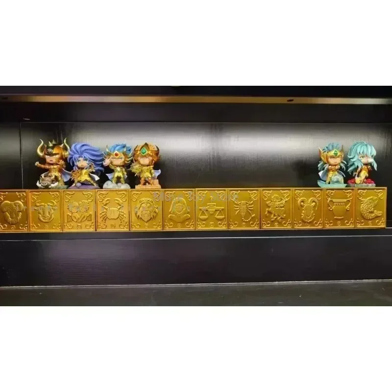FOC GK Mini Saint Seiya Myth Cloth BOX Рыцари Зодиака 12 Созвездие Коробка Подарочная Фигурка Модель Игрушка Смола Статуя Q
