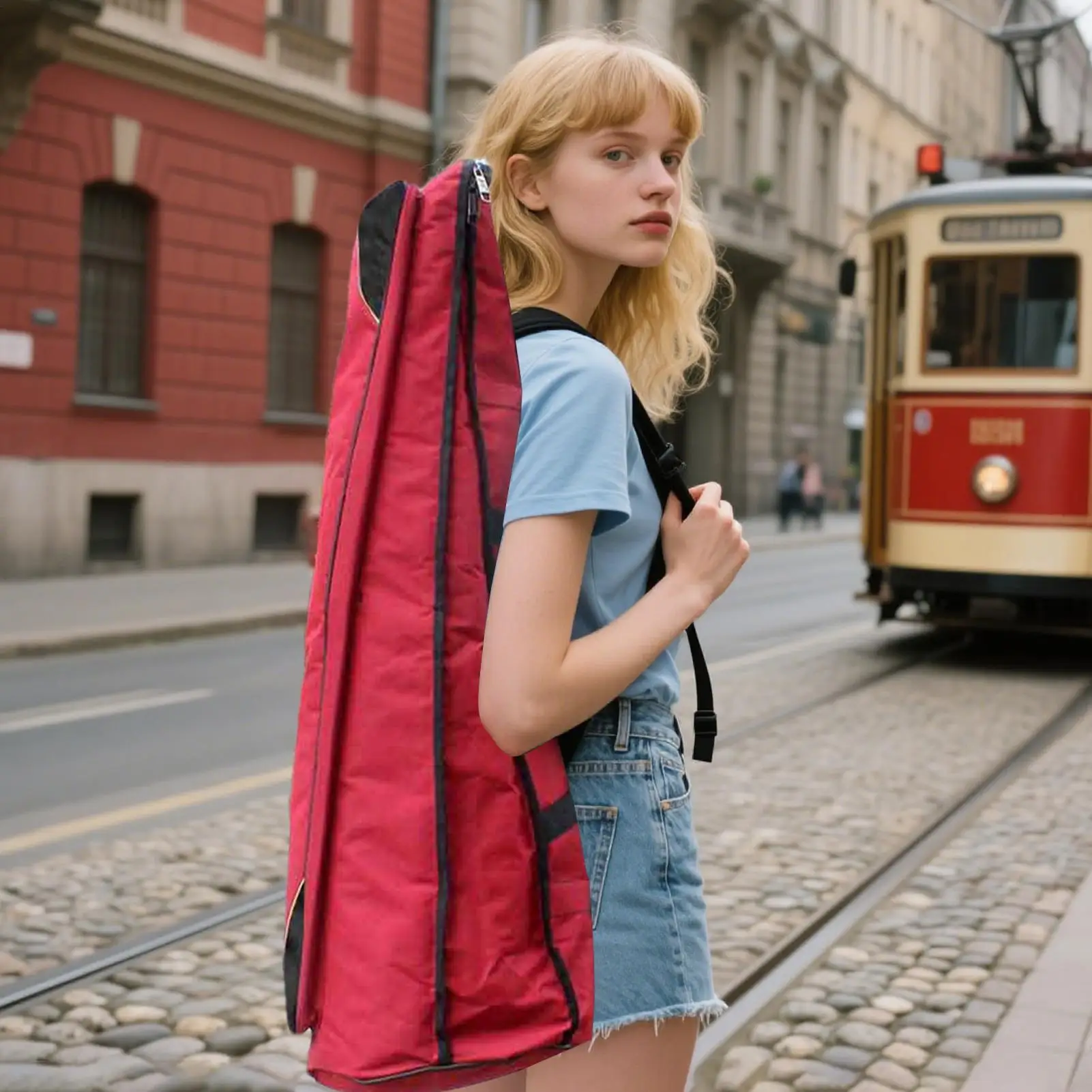 

Trombone Bags & Cases Trombone Case Gig Bag Holder Storage Musical Instrument Accessories For Commuting Travel Performances Home