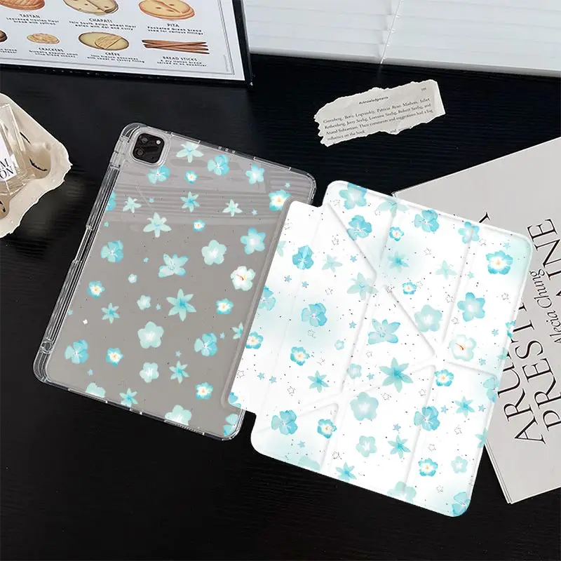 3+Y Multi-Angle Stand Cover for iPad10.2 7/8/9th 4/5 10.9 iPad A16 2025 11th Air11/13 IPad Mini6 8.3 air3 10.5 Pro 11 2020