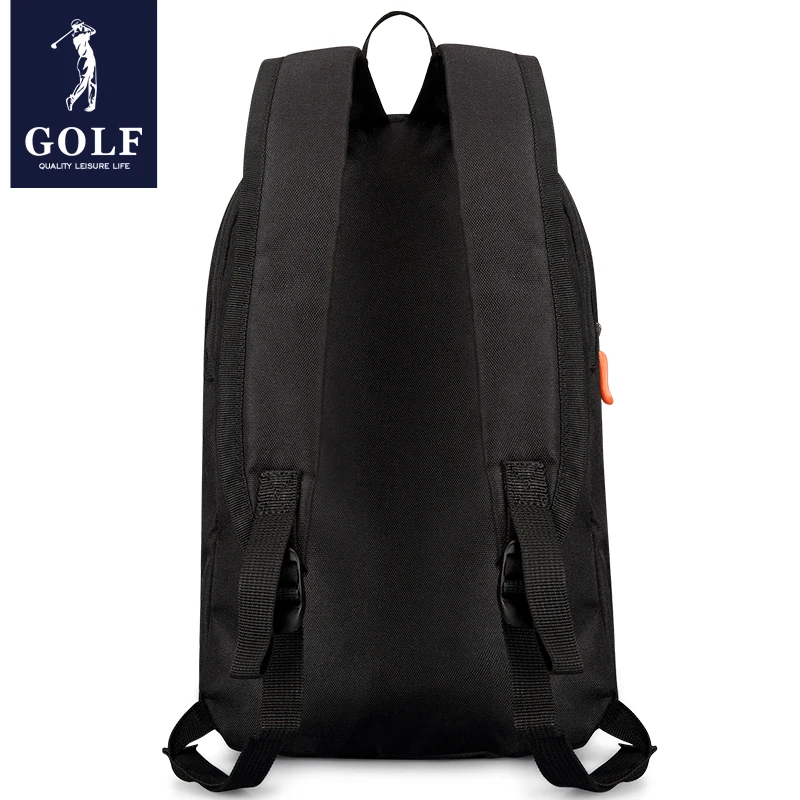 Mochila de golf para hombre, bolsa pequeña con cremallera, impermeable, ligera, portátil