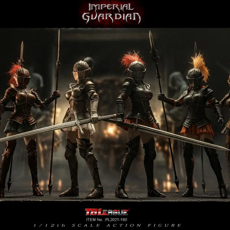 TBLEAGUE Originele 1/12 Empire Guardian Bag Rubber Mobiele 6-inch Oude Vrouwelijke Soldaat Mobiele Pop Handgemaakte Model Play ModelGift