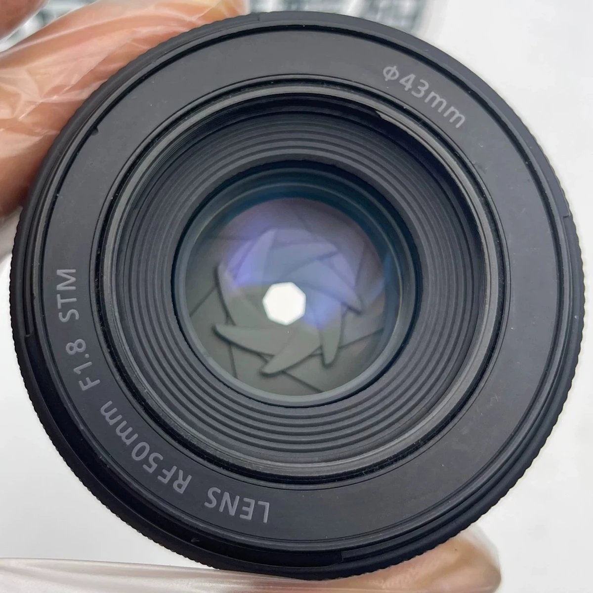 95% New Genuine RF 50mm F1.8 STM Standard Prime Lens RF Mount Full‑Frame Mirrorless Camera Lens For Canon EOS R RP R5 R6 R7 R10