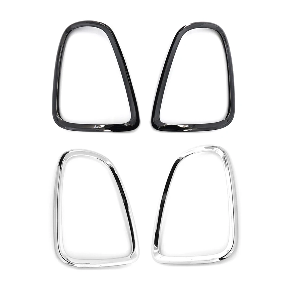 

2pcs Tail Rear Lamp Frame Ring Cover for Mini Cooper R56 R57 R58 R59 2007-2013 Car Rear Light Frame Shell Trim Cover Stickers