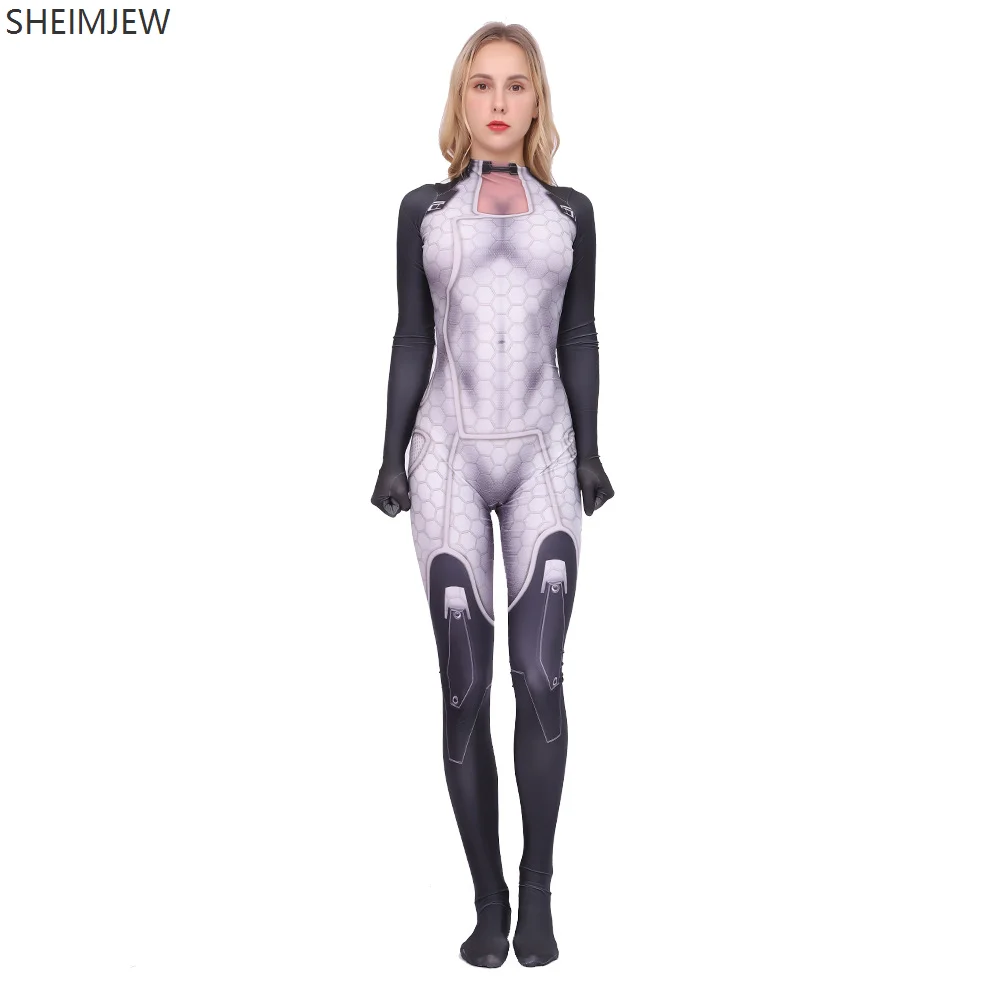 

Game Effect Cosplay Bodysuit Set Adult 3d Printing Anime Role Play Costume Women Stretch Slim Stage Party Bodysuit Jumpsuit 2025