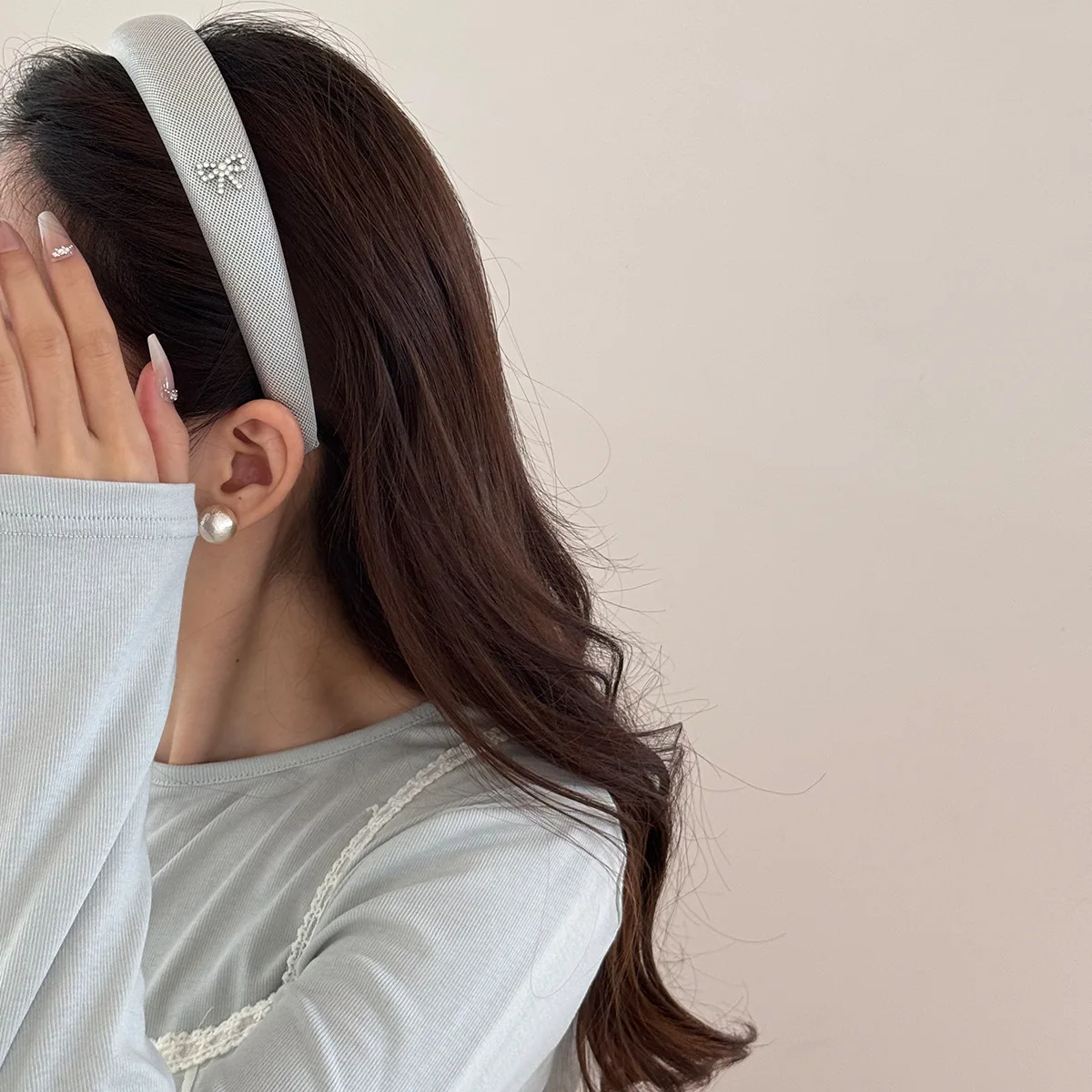 اكسسوارات للنساء فتاة رباط شعر scrunchies عقال الكورية خمر حجر الراين شعبية الرائدة موضة الأطواق الكبار kpop جديد