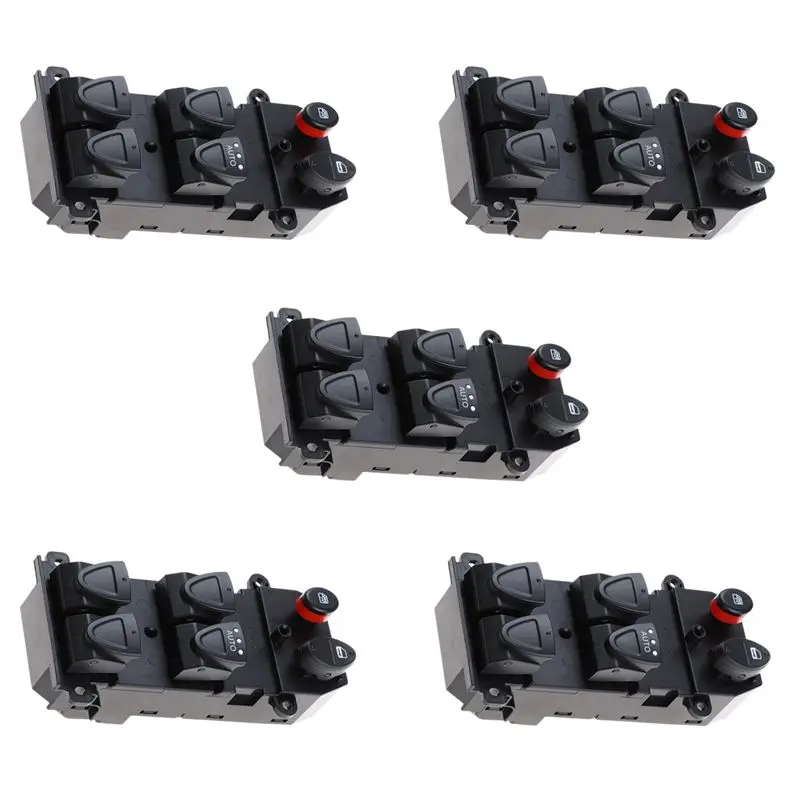 

5X For Honda Civic 2006-2010 Electric Master Control Power Lifter Window Switch 35750-SNA-A130-M1 35750SNAA130M1 RHD-A08Q