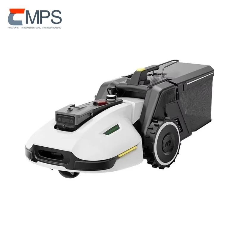 

Customized Super Intelligent Vision and Antenna Robot Lawn Mower with Sweeper Kit Automatic Mapping and Application Control