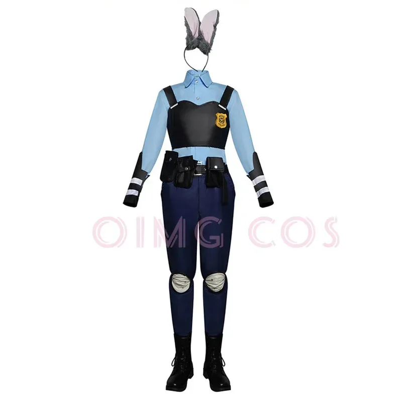 

Judy Hopps Cosplay CostumeZootopia Carnival Uniform Anime Halloween Costumes Women Game