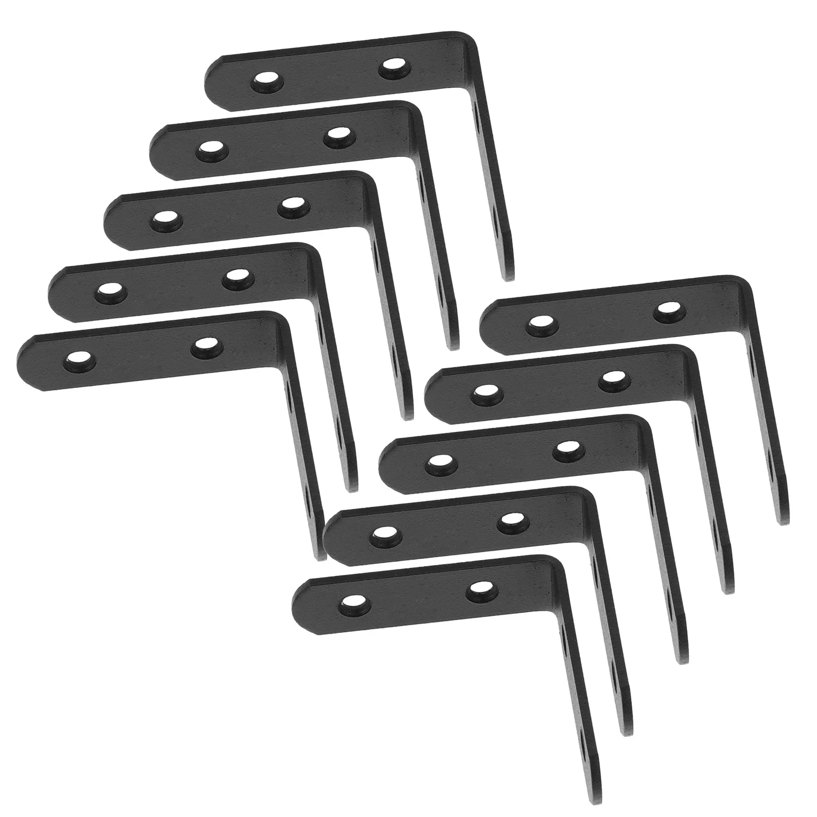 12 pcs Furniture Corner Brackets Halloween Christmas New Year L Bracket Corner Braces L Shaped Corner Brackets L-shaped