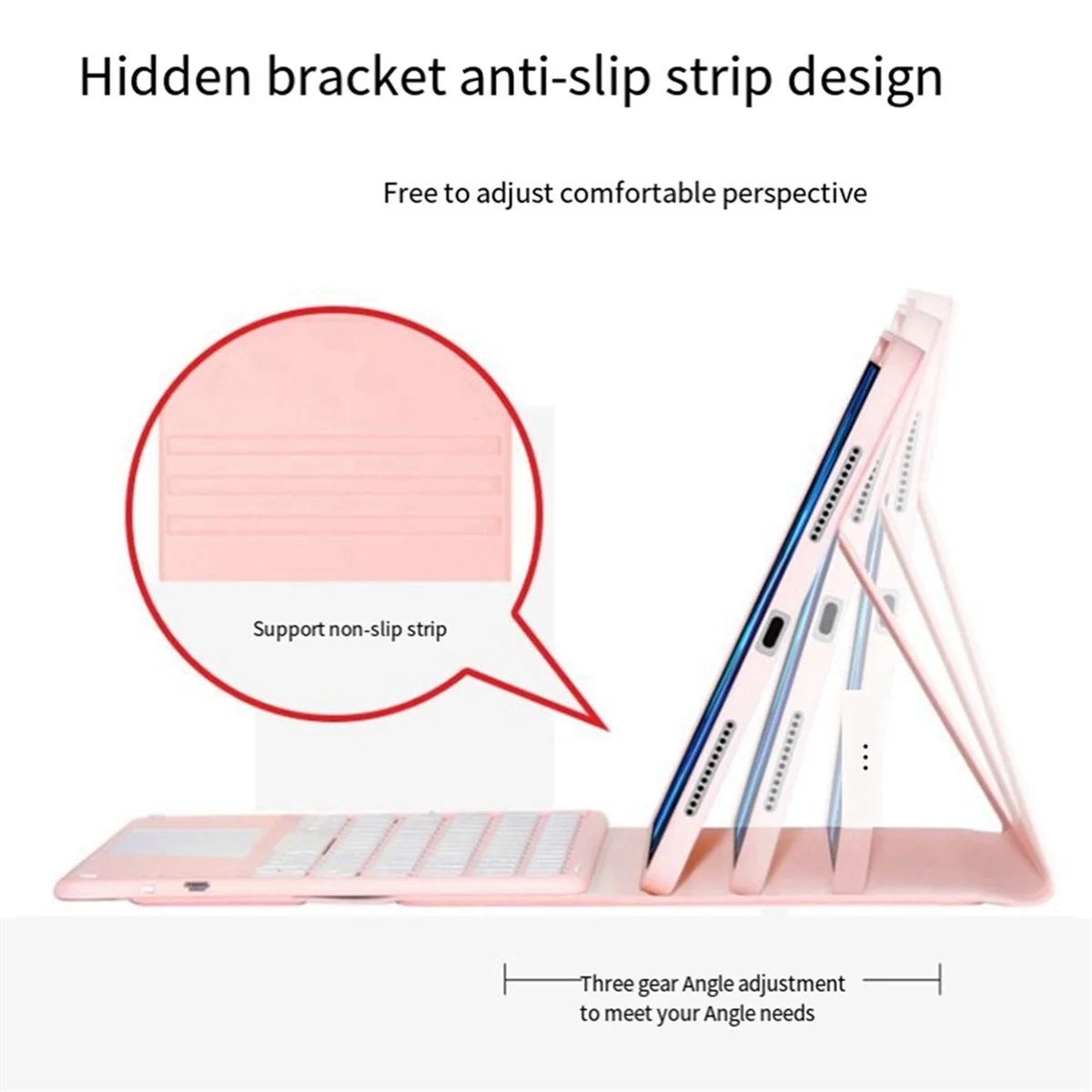 Capa AT para Samsung Tab A9 Capa 11 Polegadas SM-X210 para Samsung Tab A9 Plus com Teclado Bluetooth