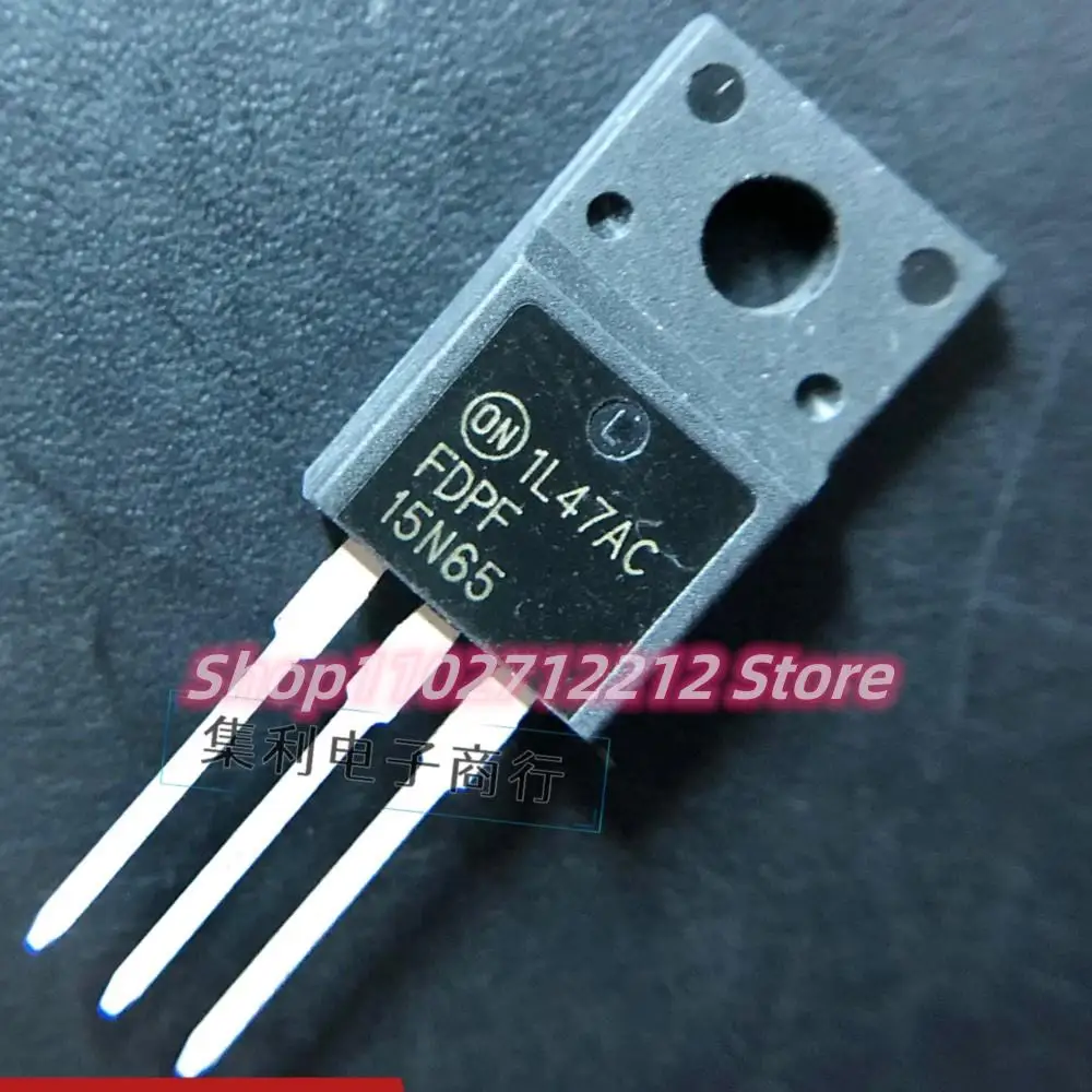 5PCS-10PCS  FDPF15N65 15N65 TO-220F 650V 15A MOS Imported NEW Original  Best Quality