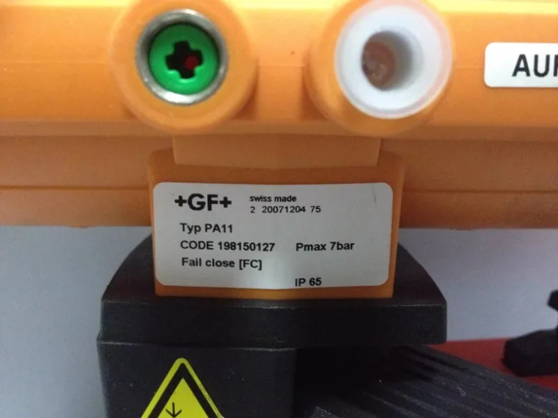 GF+Georg Fischer PP/PVC/PVDF Pneumatic Ball Valve Diaphragm Valve