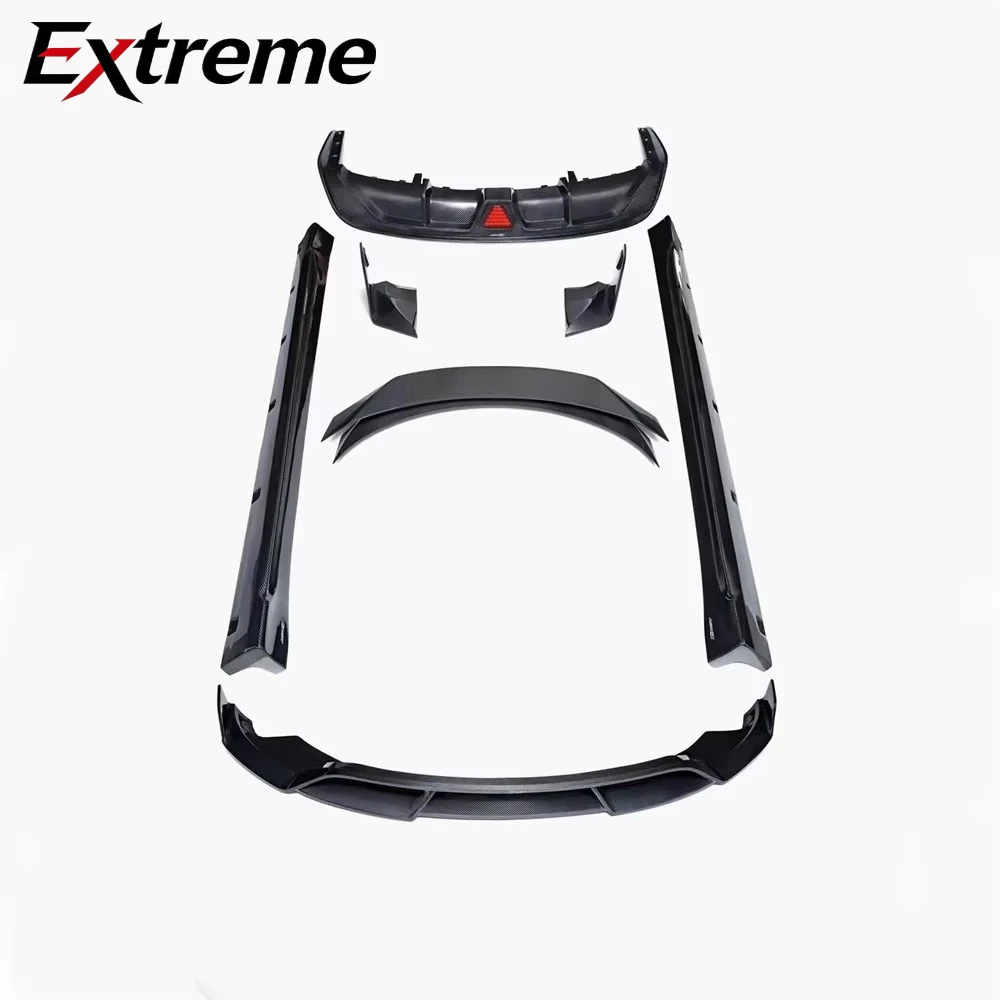 CMST Style Carbon Fiber Body Kit for tesla Model 3 Highland 2024+ Bodykit with Front Lip Rear Diffuser Side Skirts Spoiler