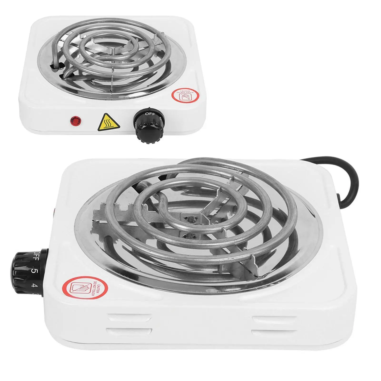 110V 1000W Stainless Steel Portable Single Tube Electric Stove Home Electric Stove Electric  Electric Heater Stove Kitchen Tool
