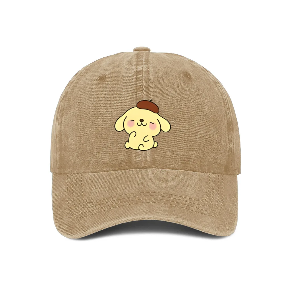 

Sanrio Pompompurin Hot Sale Unisex Fashion Cap Classic Baseball Caps For Men & Women High Quality Golf Sports Hat