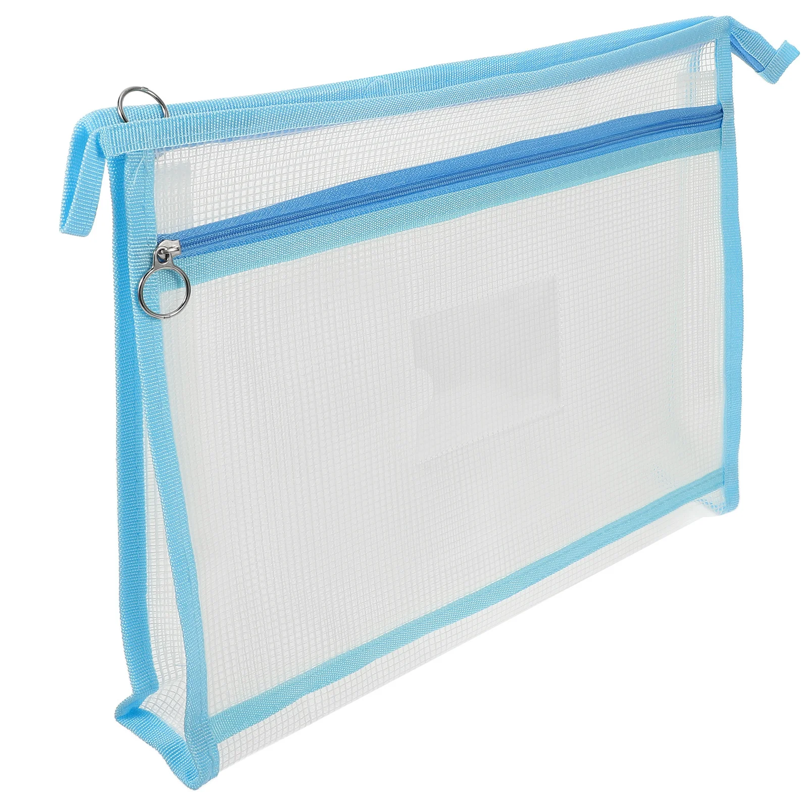

Классический сетчатый органайзер на молнии большой вместимости для учебных принадлежностей, писем, фотографий, открыток, документов