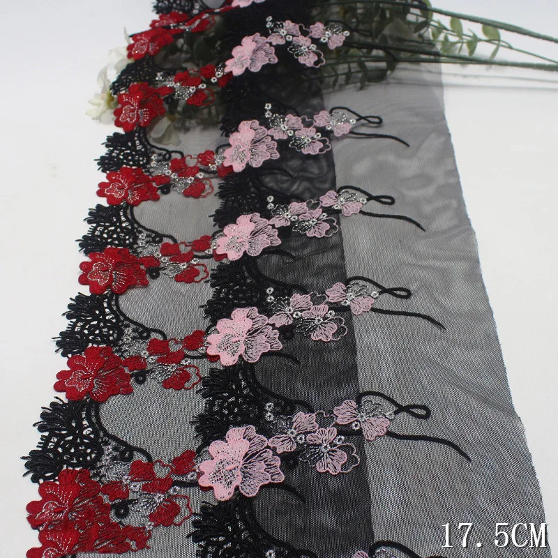 31Yards Embroidery Lace Trim Water Soluble Edge Clothing Accessories Dress Sewing Applique Costume High Quality