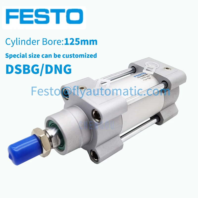 

Festo Cylinder DSBG Big Bore Size 125mm G1/2 ISO15552 DSBG-100-40-125-160-200-PPVA-N3