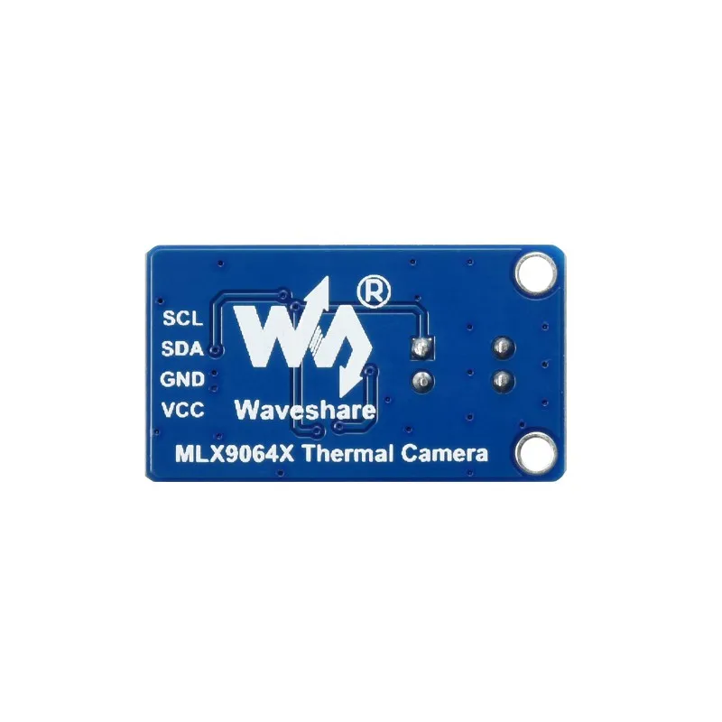 

Тепловизионная камера Waveshare MLX90641-D55, тепловизионная камера с ИК-матрицей MLX90641, 16×12 пикселей, 55 ° ФОВ, I2C