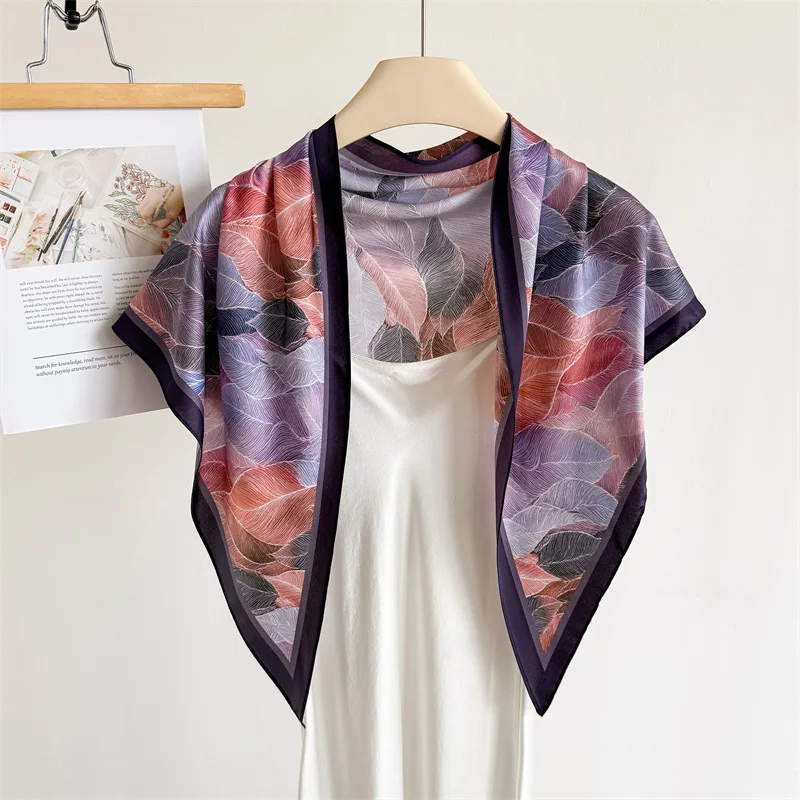 

Длинный шарф-накидка с принтом, женская шаль, платок, женская солнцезащитная бандана, клетчатый хиджаб, модный повседневный аксессуар для красоты