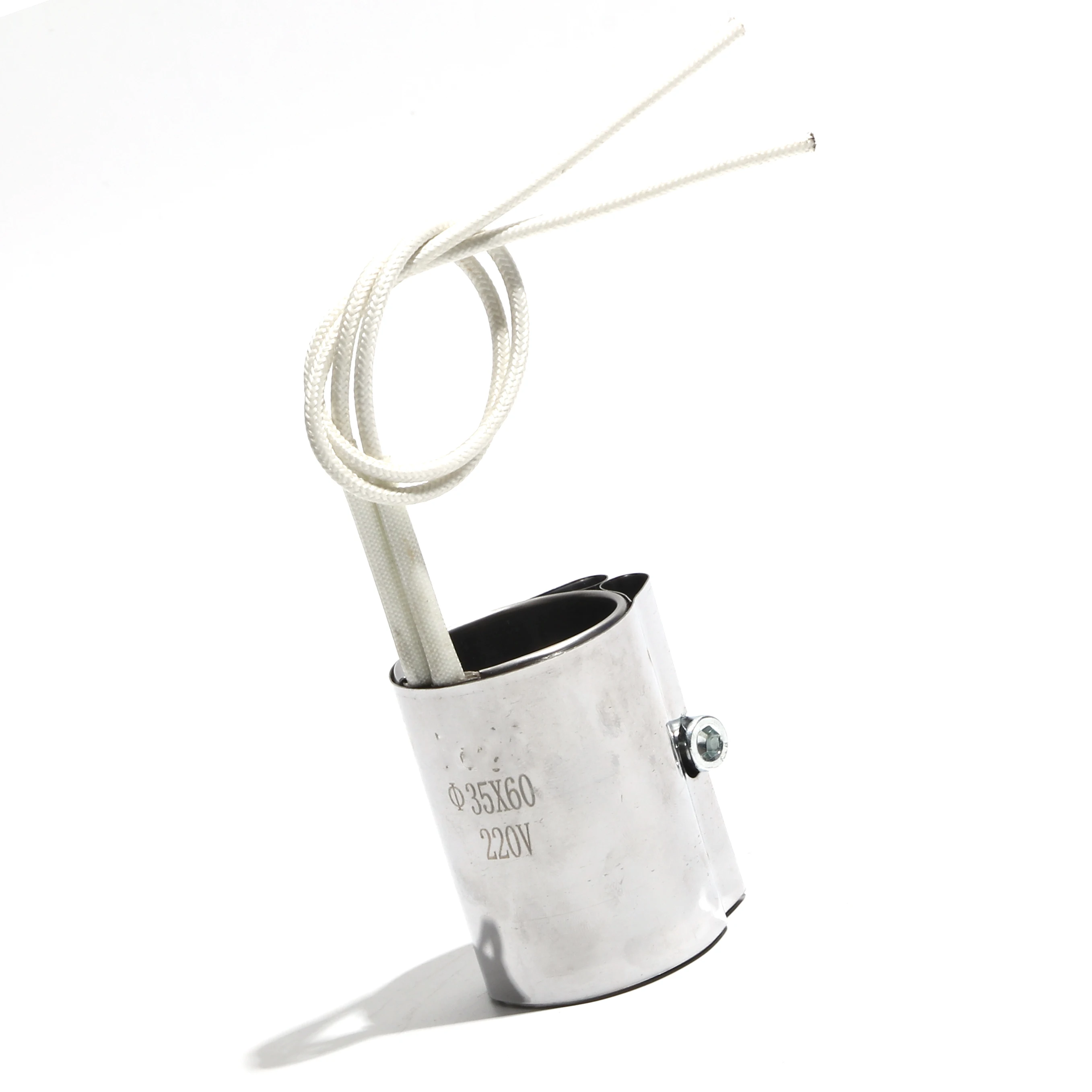 LUJINXUN 220/110 فولت الفولاذ الميكا الفرقة سخان التدفئة ID 40 مللي متر x 45/50/55 مللي متر حلقة لفائف عنصر التدفئة 170 واط-200 واط 2 قطعة/الوحدة