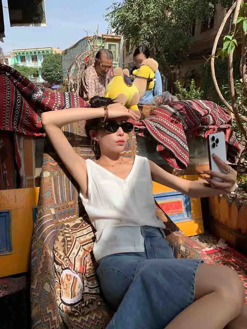 

Vests Waistcoats Thin Womens Vest Quilted Autumn Flaps Multi-Pockets Utility Touring Outdoors Functional Dynamic Edge Durable OL